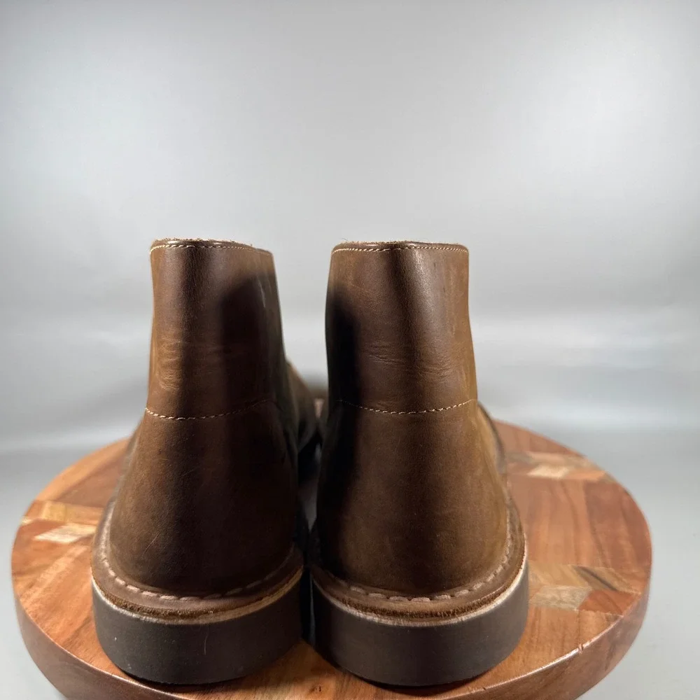 Clarks Desert Boots Mens Brown‎ Suede Lace Up Chukka Ankle Boots Size 13
